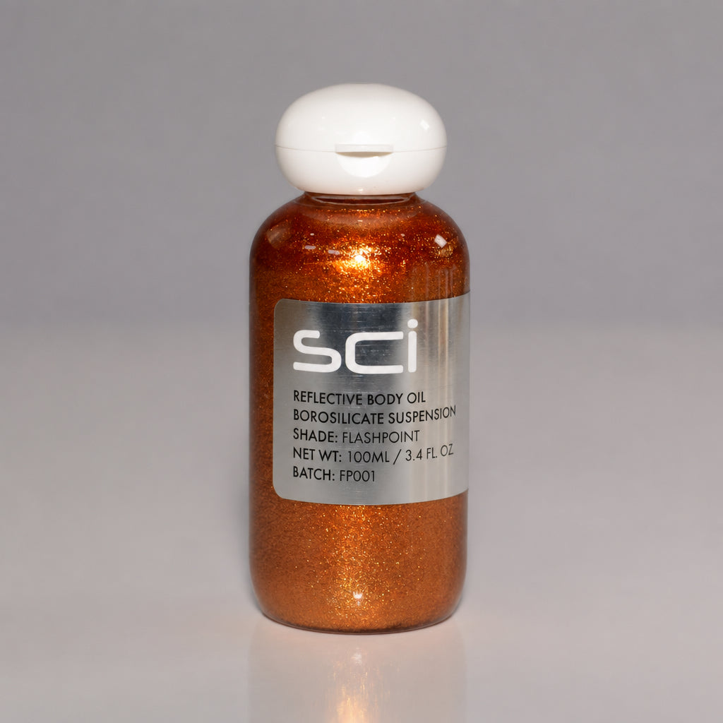 Reflective Shimmer Body Oil By SCI Cosmetics