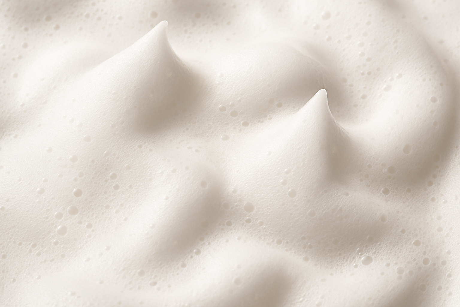 texture shot of a foaming cleanser